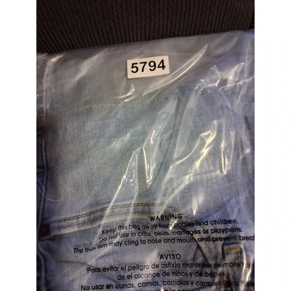 Levi's 541 Athletic Taper Mens Light Wash Denim Jeans Blue W34 L30